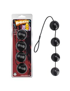 Bolas Vaginales y Anales 65 x 6 cm Negro 2