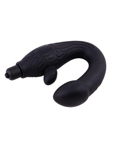 Masajeador Prostático Silicona Negro 2