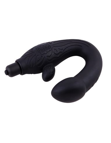 Masajeador Prostático Silicona Negro