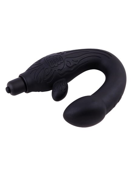 Masajeador Prostático Silicona Negro