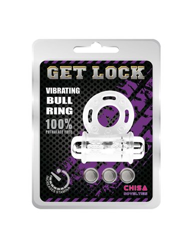 Anillo Vibrador para el Pene  Bull Ring Transparente
