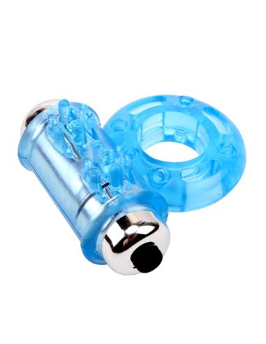 Anillo Vibrador para el Pene Bull Ring Azul