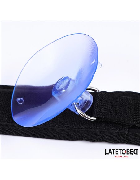 Esposas Muñecas Velcro con Ventosa Ajustable