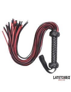 Flogger  65cm Negro y Rojo 2