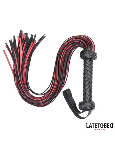 Flogger  65cm Negro y Rojo