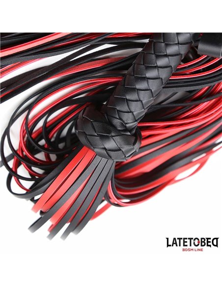 Flogger  65cm Negro y Rojo