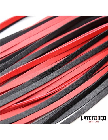 Flogger  65cm Negro y Rojo