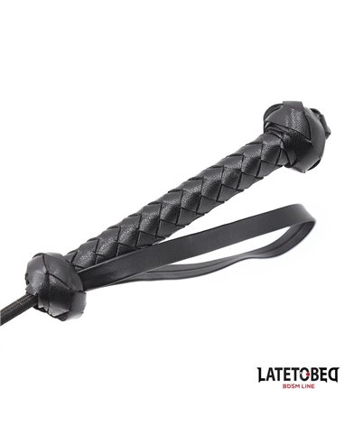 Fusta con Mango Trenzado 44.5cm Negro