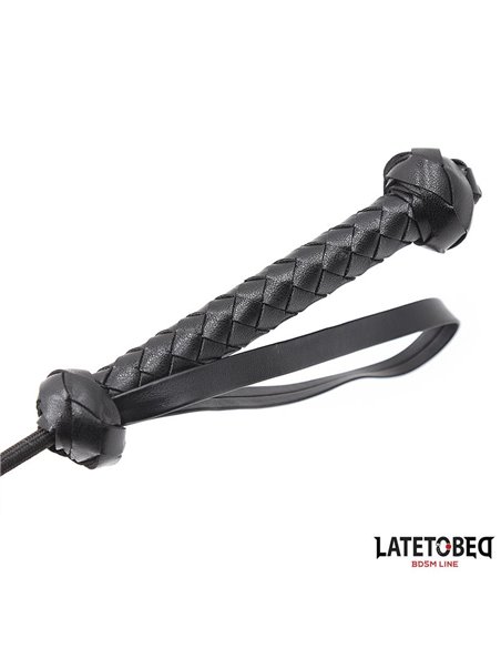 Fusta con Mango Trenzado 44.5cm Negro