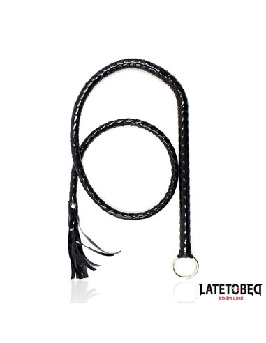 Látigo Negro Brillante 138cm