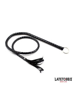 Látigo Negro Brillante 138cm 2