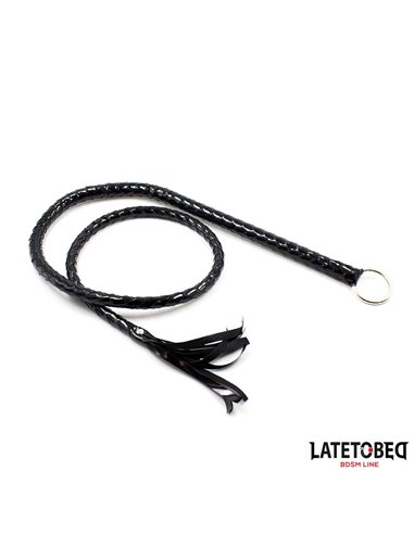 Látigo Negro Brillante 138cm