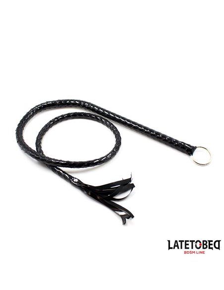 Látigo Negro Brillante 138cm