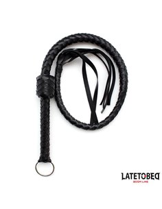 Látigo Trenzado Negro 116cm