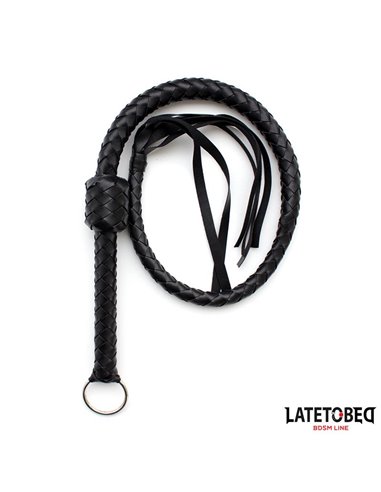 Látigo Trenzado Negro 116cm