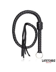 Látigo Trenzado Negro 116cm 2