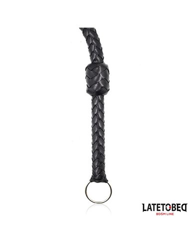Látigo Trenzado Negro 116cm