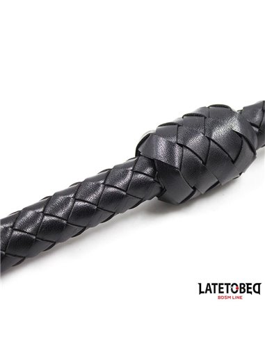 Látigo Trenzado Negro 116cm