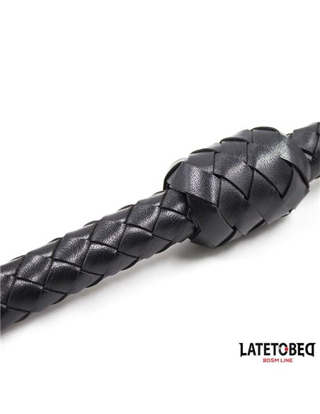 Látigo Trenzado Negro 116cm