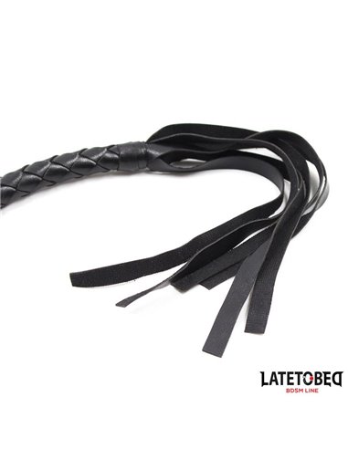 Látigo Trenzado Negro 116cm