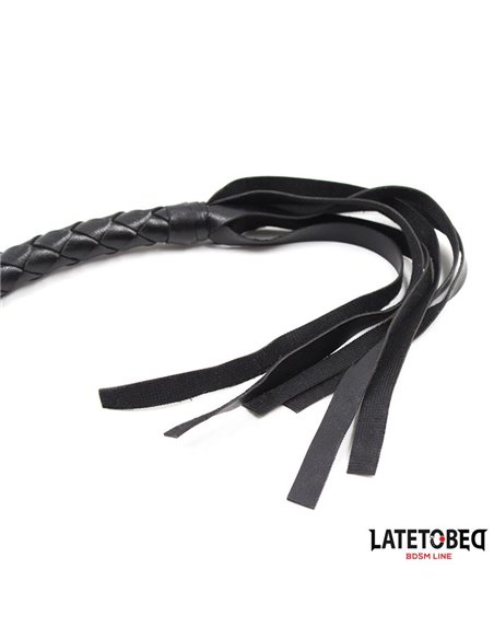 Látigo Trenzado Negro 116cm