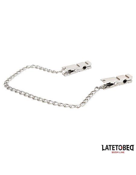 Pinzas Pezones con Cadena 40.5cm Zinc