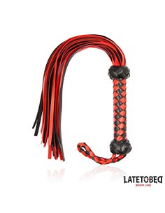 Flogger Rojo y Negro  50cm