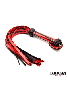 Flogger Rojo y Negro  50cm 2