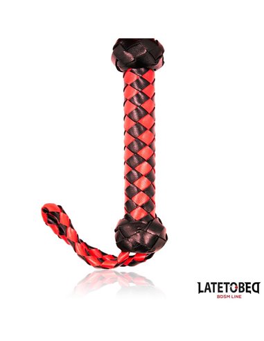 Flogger Rojo y Negro  50cm