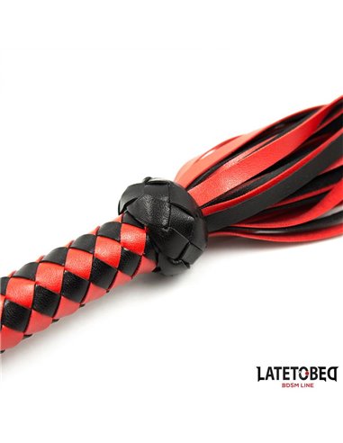 Flogger Rojo y Negro  50cm