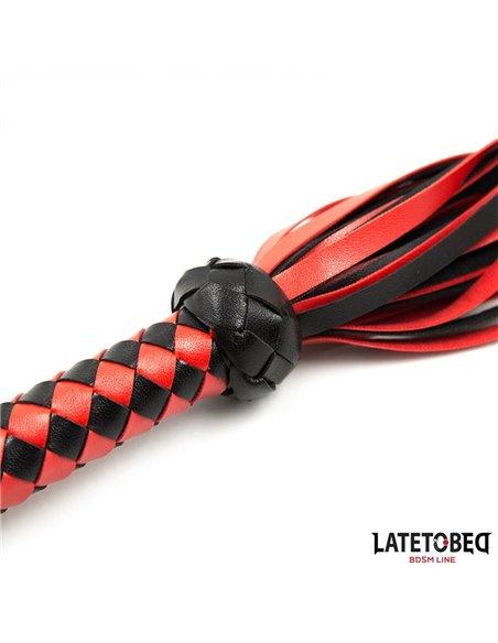 Flogger Rojo y Negro  50cm