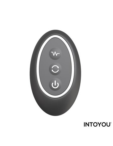 Klark Plug Anal Oscilante con Vibración y Control Remoto