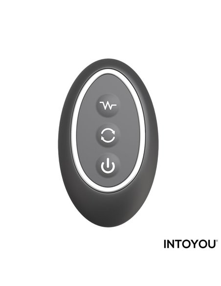 Klark Plug Anal Oscilante con Vibración y Control Remoto
