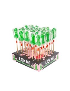 Display Piruletas Pene Menta Efecto Frío 40 Pcs. 2