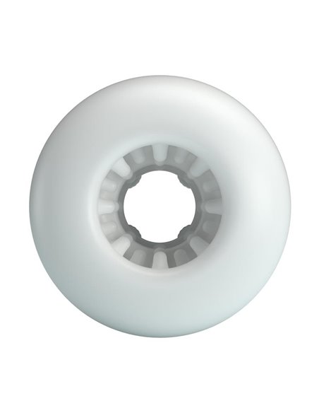 Crystle Masturbador Doble Entrada Blanco