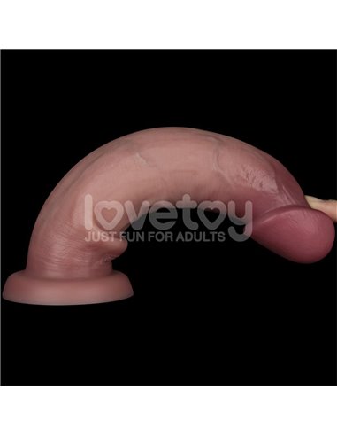 Sliding PRO II Dildo Piel Deslizante-Retractil Dual-layer 9
