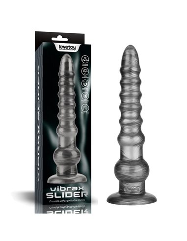 Vibrax Slider Dildo Anal con Vibración King Sized 12.5