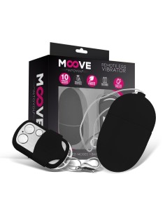 Huevo Vibrador con Control Remoto Tamaño Mediano Negro
