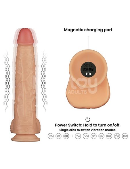 Power Basics Dildo con Vibración 11