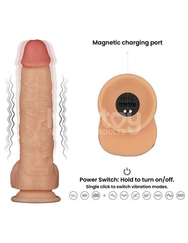 Power Basics Dildo con Vibración 9.5