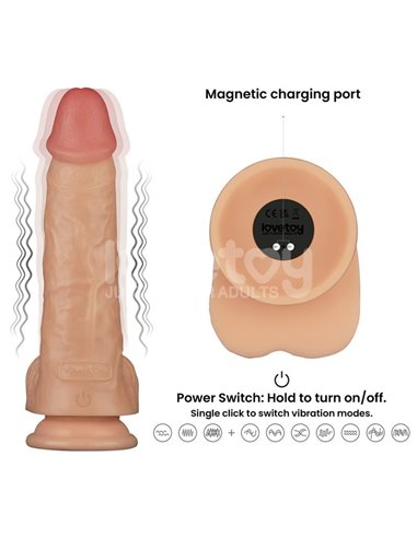Power Basics Dildo con Vibración 9