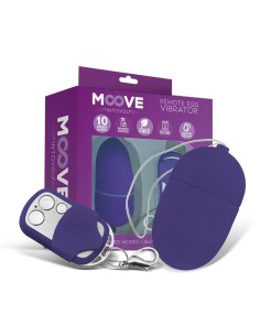 Huevo Vibrador con Contol Remoto Tamaño Mediano Púrpura