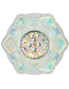 Gemoria Plug Anal de Silicona con Centro de Cristal Multicolor 2