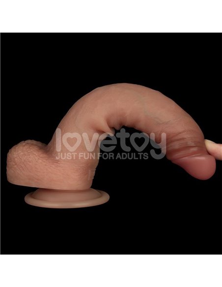 Sliding Pro Dildo Piel Deslizante-Retractil Dual Layer 8.5