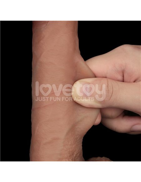 Sliding Pro Dildo Piel Deslizante-Retractil Dual Layer 8.5