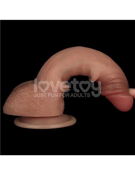 Sliding Pro Dildo Piel Deslizante-Retráctil Dual Layer 7.5