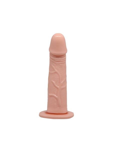 Baile Arnés con Dildo Vibrador Natural 15 cm