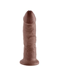King Cock Pene de 9 - Color Marrón