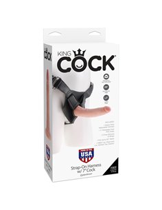 Arnés Ajustable con Dildo 7 Color Natural 2