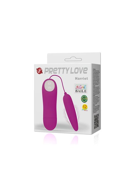 Pretty Love Huevo Vibrador Harriet Color Púrp CL70